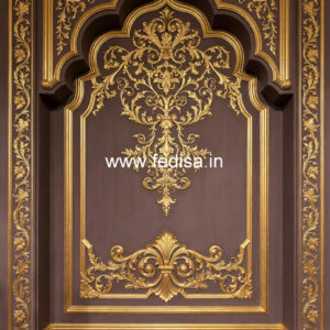 Timeless Wall Design Round False Ceiling Design For Hall No-1452