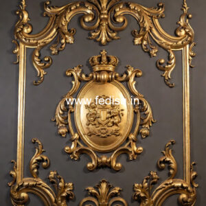 Textured Wall Finish False Ceiling Cnc Design No-1465