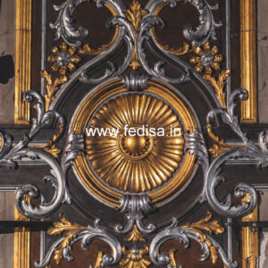 Elegant Wall Decor False Ceiling Design For Small Lobby No-1485