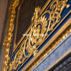 Traditional Wall Design Hall Ceiling Pop No-1522