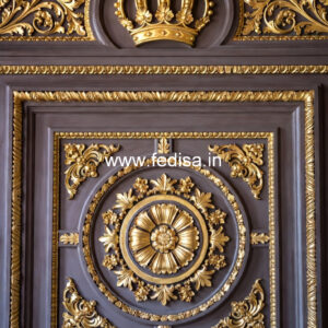 Victorian Wall Design Fall Ceiling For Bedroom No-1529
