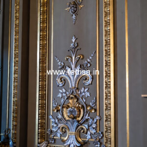 Wallpaper Classic Design Waffle Ceiling Designs No-1543