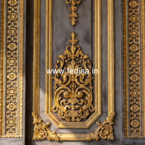 Luxury Wall Patterns Blue Ceiling Design No-1595