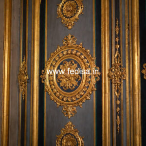 Heritage Wall Style False Ceiling For Pooja Room No-1609