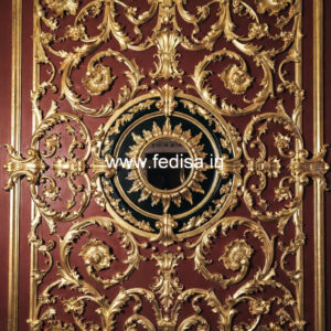 Carved Wall Panels Simple Ceiling Design For Kitchen No-1629