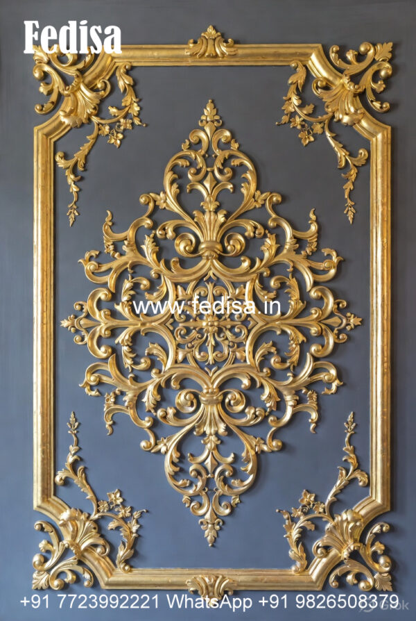 Classic Wall Design Basic False Ceiling Design No-1635 - Fedisa