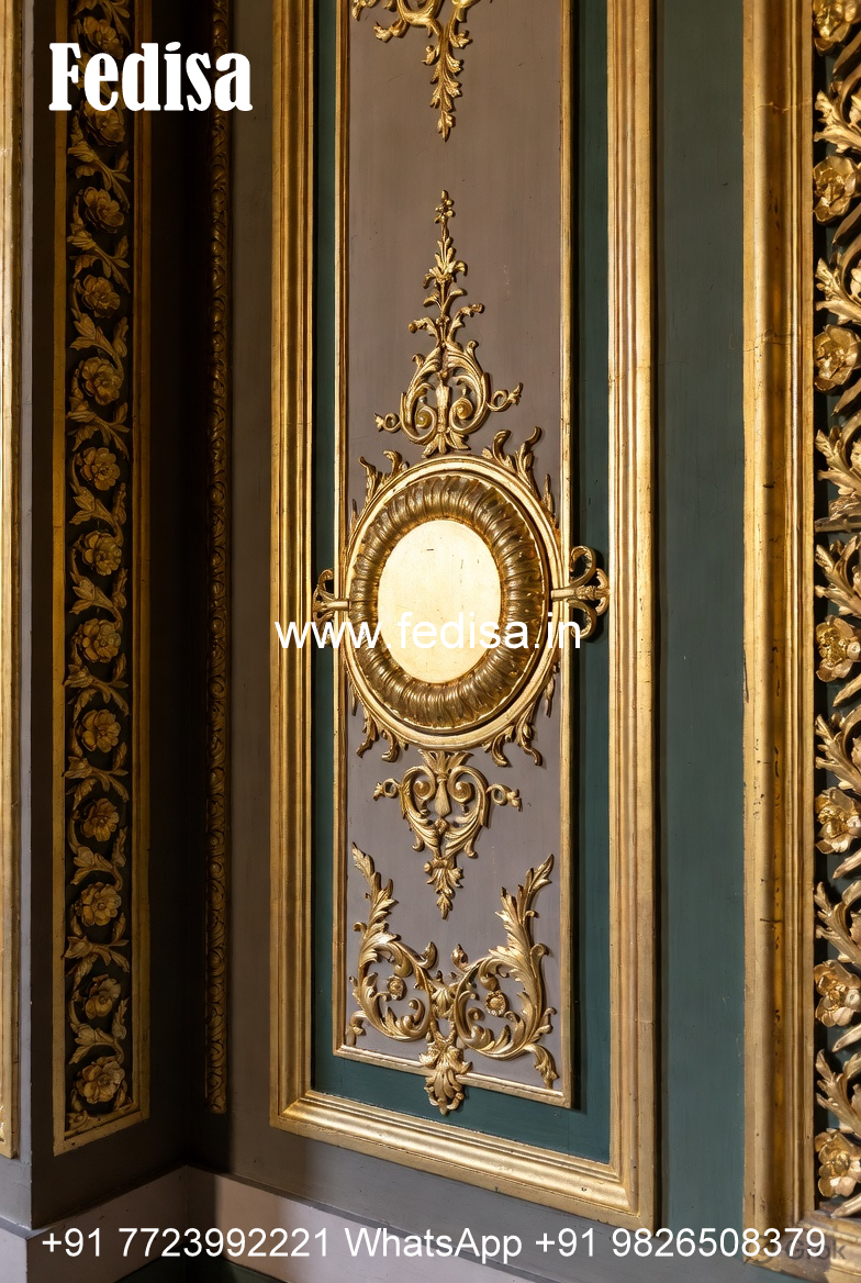 Colonial Wall Decor Ceiling Design With Cove Light No-1644