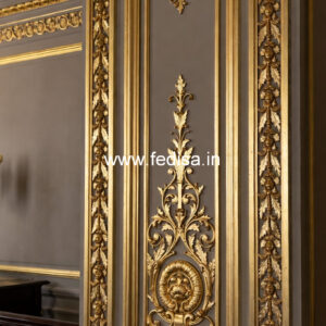 Neoclassical Wall Decor Fancy Fan Design No-1649