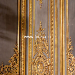 Hallway Wall Design Traditional Fan False Ceiling Design No-1662