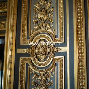 Wooden Wall Panel Design Commercial Ceiling Design No-1689