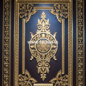 Plaster Wall Design False Ceiling Design For Guest Room No-1694