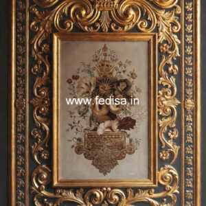 Neoclassical Wall Decor Unique Ceiling Fan Design No-1725