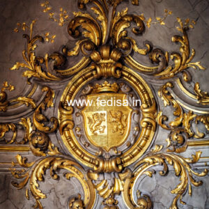 Luxury Wall Patterns Pop Dining Hall Design No-1785