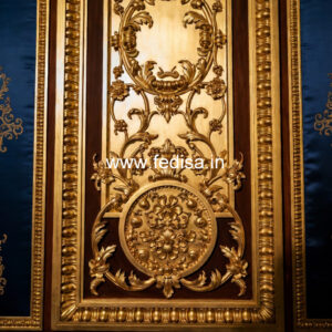 Victorian Wall Design Half Pop Design No-1795