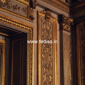 Marble Wall Design Living Room New Ceiling Design No-1806