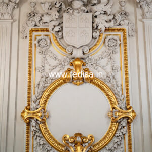 Luxury Wall Design Ceiling Pop Fan Box Design No-1829