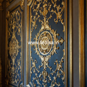 Antique Wall Design Puja Room False Ceiling No-1840