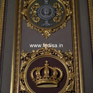 Stone Wall Cladding Hall Simple Pop Design No-1886