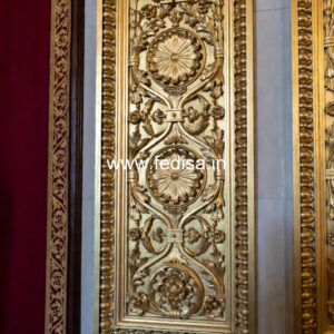 Stone Wall Cladding Low Ceiling Interior Design No-1924