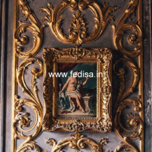 Colonial Wall Decor Pop False Ceiling Design For Drawing Room No-1986