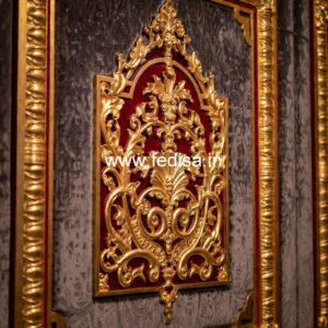 Wall Paneling Classic Style Down Ceiling Design For Home No-1995