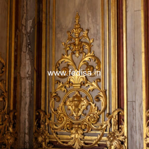 Traditional Wall Design High Ceiling Living Room Wall Decor No-2016