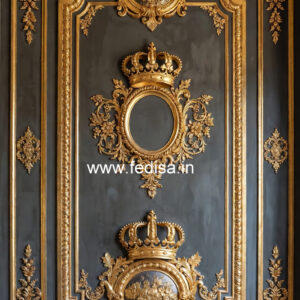 Textured Wall Finish Ceiling Design For Rectangular Hall No-2073