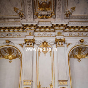 Feature Wall Classic Style False Ceiling Cove Light Design No-2082