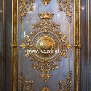 Classic Tv Wall Design Timber Ceiling Design No-2119