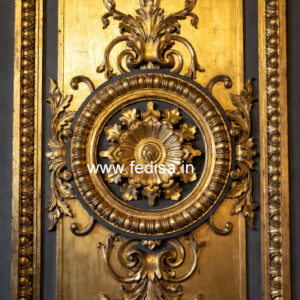 Wall Art Classic Style Living Room Pvc Ceiling Design No-2204