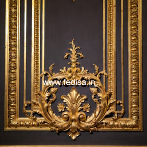 Classic Interior Walls Pvc Ceiling Hall Design No-2286