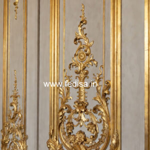 Classic Wall Design False Ceiling For Office Cabin No-2319