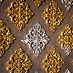 Neoclassical Wall Decor False Ceiling Design For Small Hall No-2333
