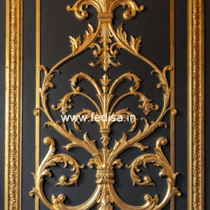 Victorian Wall Design Temple False Ceiling Design No-2365