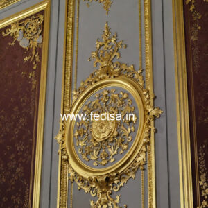 Textured Wall Finish Glass Ceiling Design Ideas No-2377
