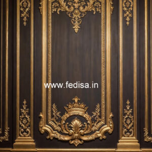 Wooden Wall Panel Design Grass Ceiling Design No-2411