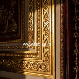 Wall Paneling Classic Style Plus Minus Fall Ceiling Design No-2413