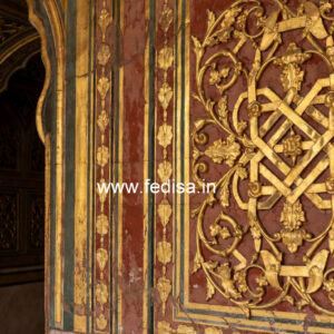 Wall Cornice Design False Ceiling Design For Two Fans No-2429