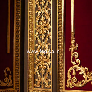 Traditional Wall Design Pop Design With 2 Fans No-2434