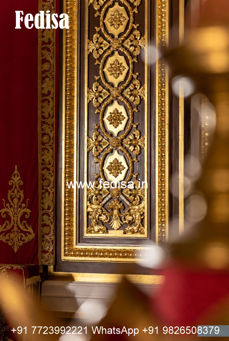 Victorian Wall Design Pvc Office Ceiling Design No-2441