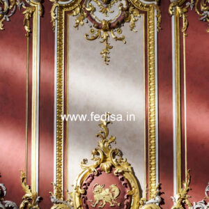 Vintage Wall Design New Model False Ceiling Design No-2474