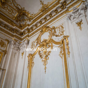 Neoclassical Wall Decor Plaster Ceiling Design For Small Living Room No-2485
