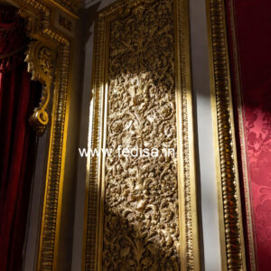 Feature Wall Classic Style Ceiling Hall Design 2026 No-2500