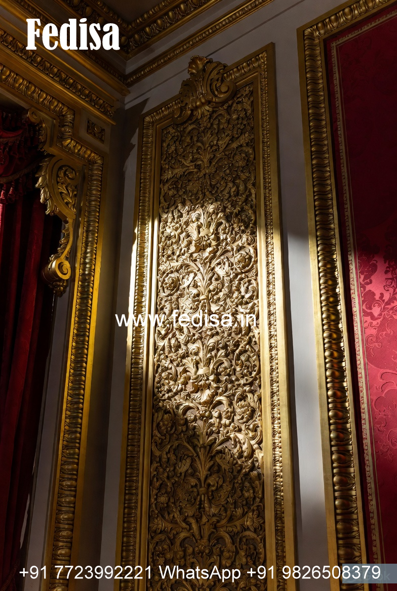 Feature Wall Classic Style Ceiling Hall Design 2026 No-2500