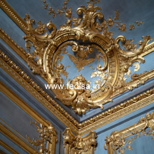 Carved Wall Panels Pop Design For Hall 2 Fan No-2503