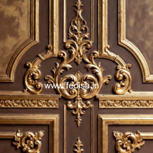 Textured Wall Finish Trending False Ceiling Design No-2529