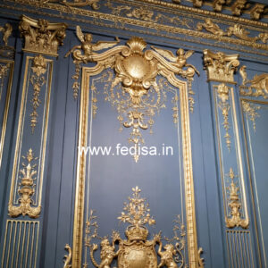Heritage Wall Style Simple Gypsum Board Design No-2597