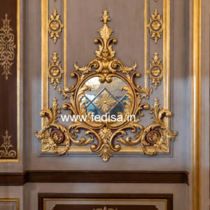 Wall Molding Design Simple Pop False Ceiling Design No-2602