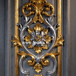 Elegant Wall Decor Bamboo False Ceiling Design No-2625