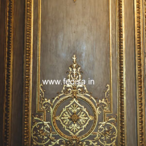 Heritage Wall Style Small Lobby Ceiling Design No-2635
